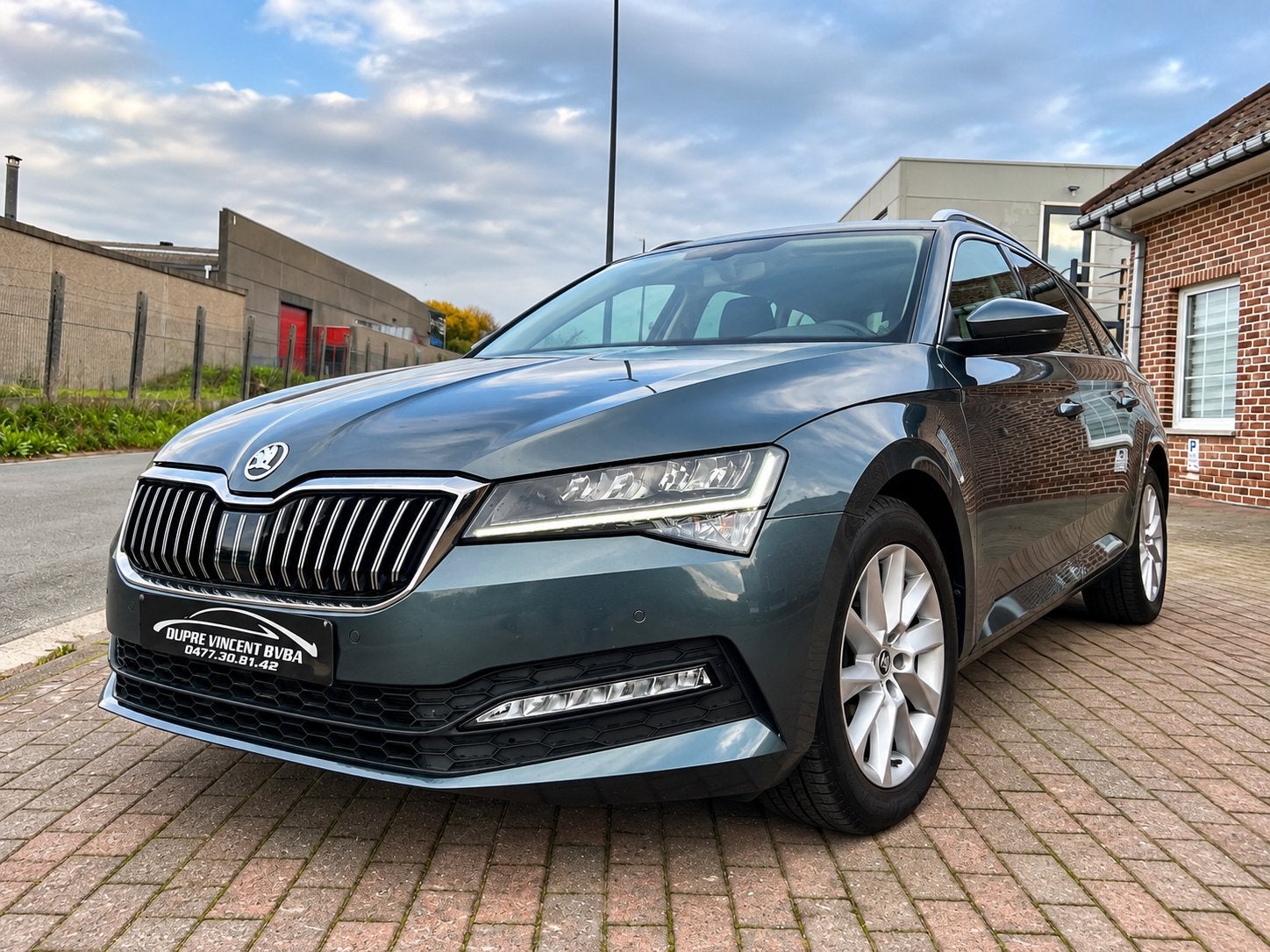 Skoda Superb Combi 2.0 CR TDi DSG*2022*, Auto's, Verwarmde buitenspiegels, Stof, Euro 6, 4 cilinders