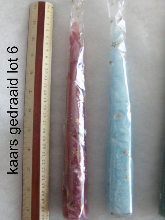 lot kaarsen draaikaars verjaardag moederdag mama kado 6, Ophalen of Verzenden, Nieuw