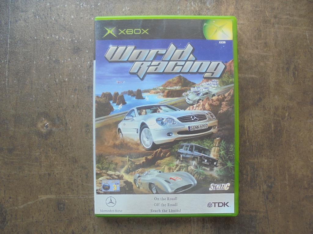 World Racing voor XBOX Original (zie foto's), Consoles de jeu & Jeux vidéo, Jeux | Xbox Original, Course et Pilotage, Utilisé