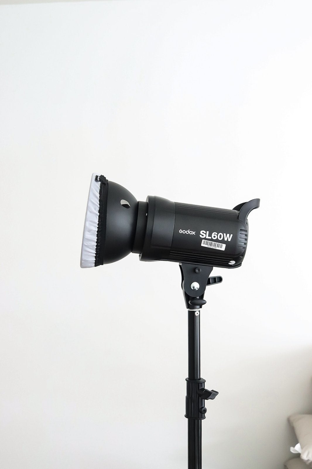 Godox SL60W LED Videolamp + statief, Variable, Comme neuf, Enlèvement, Godox