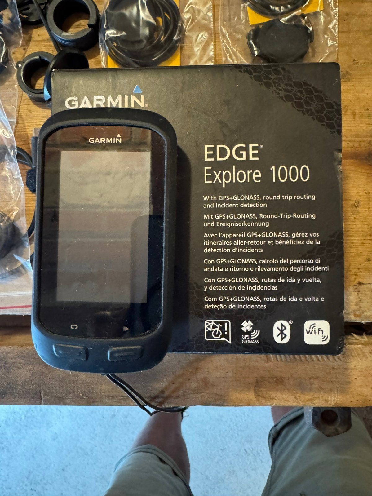 Gps velo garmin edge explorer 1000, Vélos & Vélomoteurs, Enlèvement ou Envoi, GPS, Comme neuf