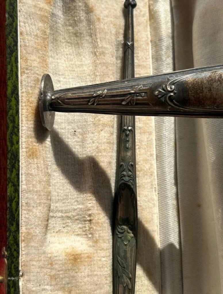 Nécessaire de bureau en argent massif, Antiquités & Art, Enlèvement ou Envoi