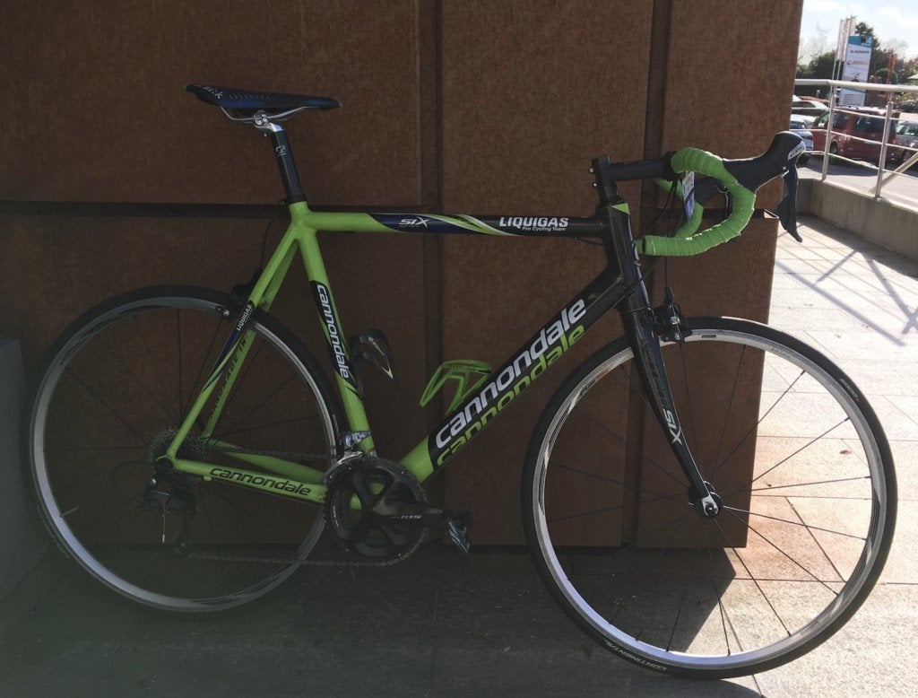 Cannondale Système Six Liguigas 105 taille 61, Vélos & Vélomoteurs, Autres marques, Frein sur jante, 57 à 61 cm, Enlèvement
