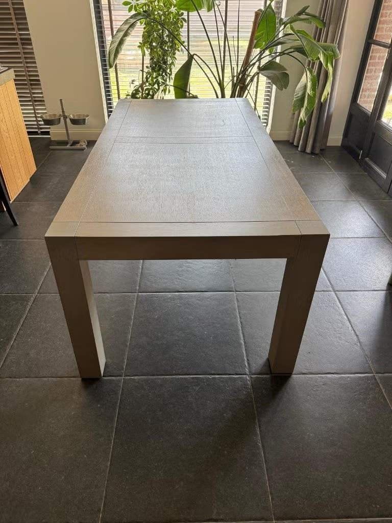 Eettafel - 2m x 1m, Huis en Inrichting, Tafels | Eettafels, Ophalen, Gebruikt, 100 tot 150 cm, Vijf personen of meer