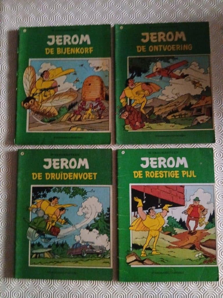 Jerom Groene reeks, 1ste drukken (1974/1981), Plusieurs BD, Willy vandersteen, Enlèvement ou Envoi, Utilisé