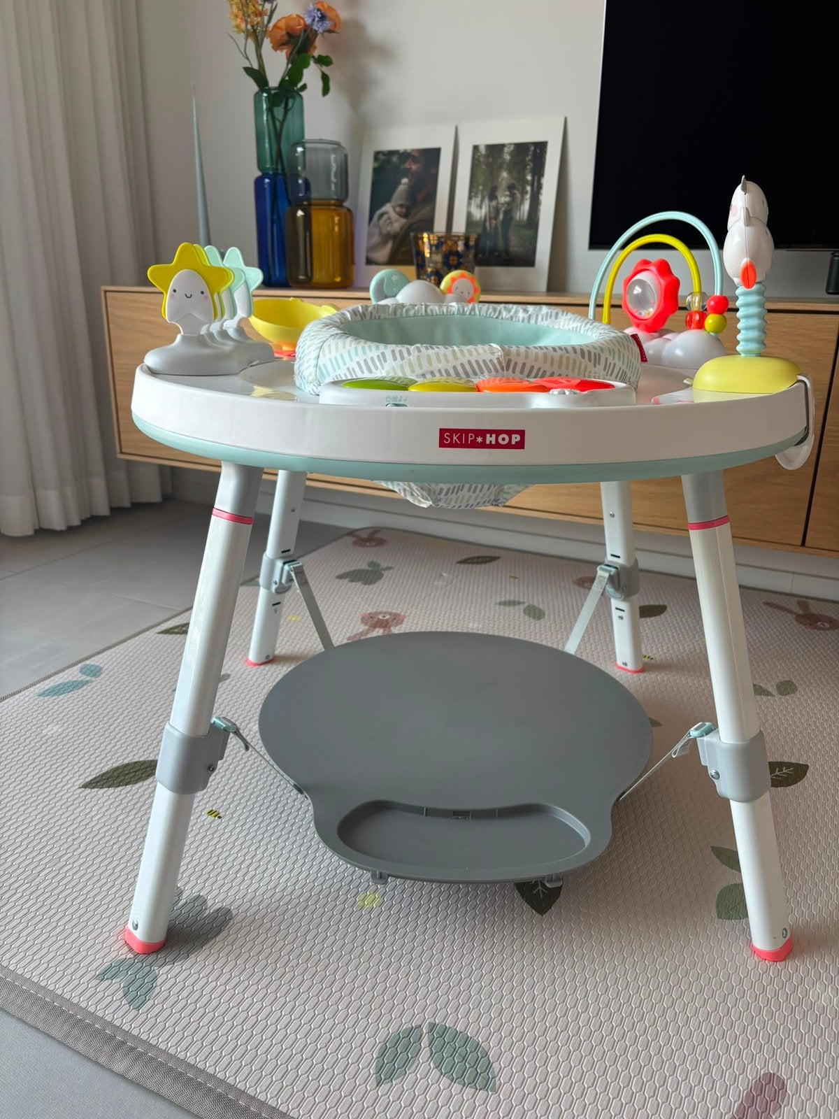 SkipHop speelcentrum Interactieve tafel Cloud 3-in-1, Ophalen, Zo goed als nieuw