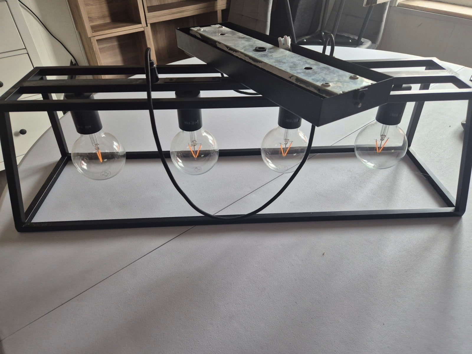 Ikea Felsisk, Huis en Inrichting, Lampen | Hanglampen, Ophalen, Gebruikt, Metaal, E27 (groot)