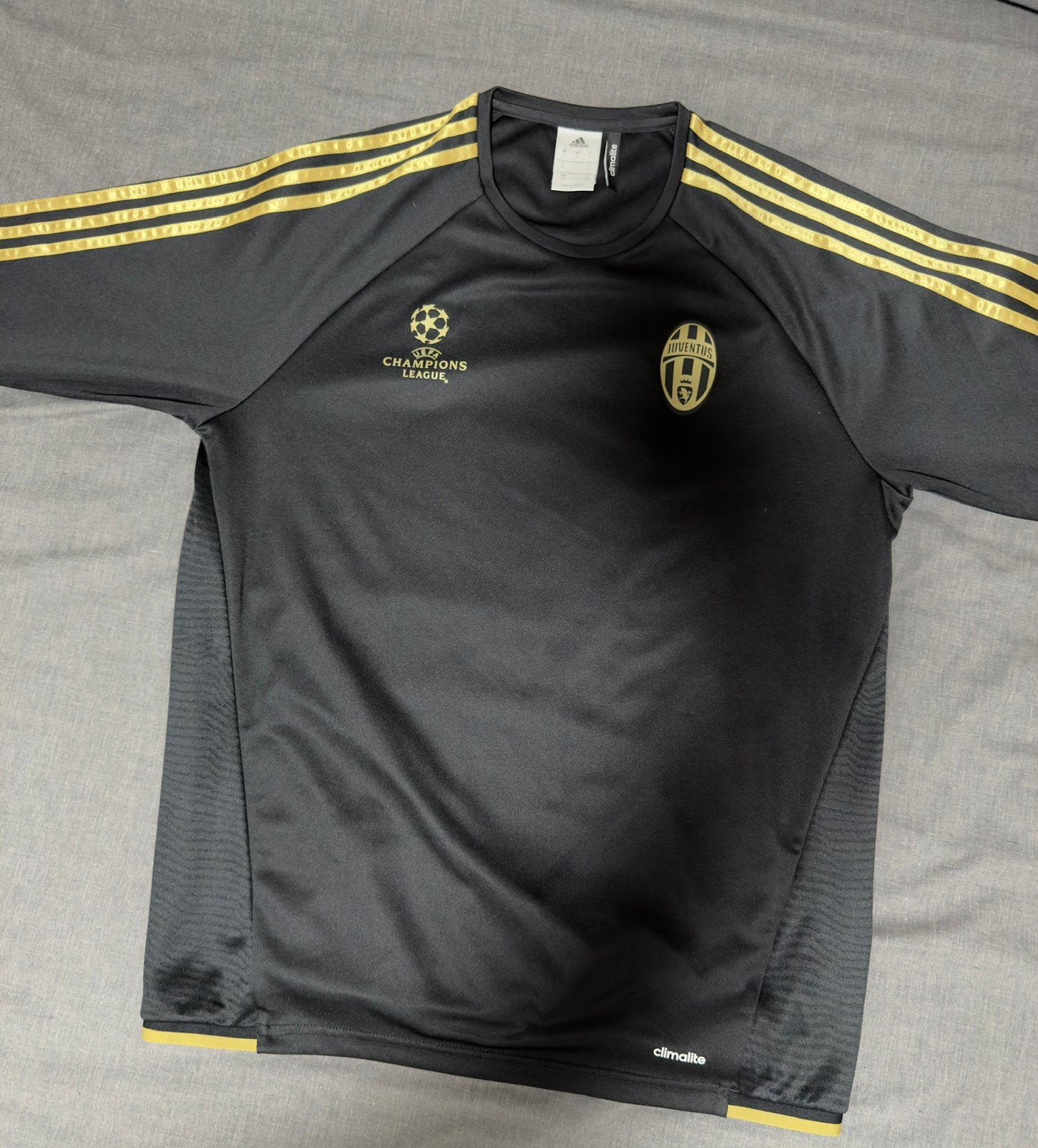 Juventus 2015/2016 champions league training top L, Sports & Fitness, Football, Taille L, Enlèvement, Comme neuf