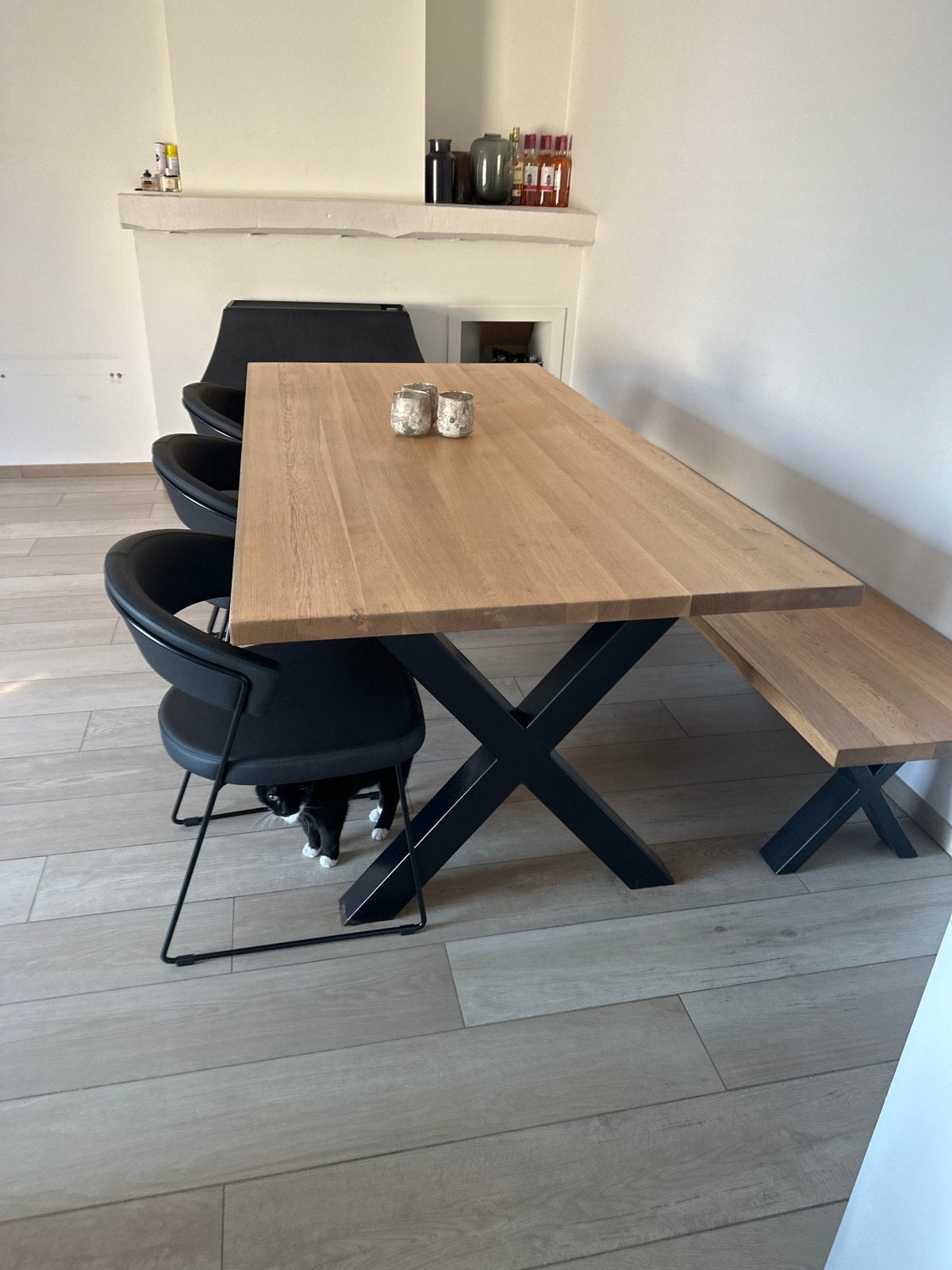 Tafel, Ophalen, Gebruikt
