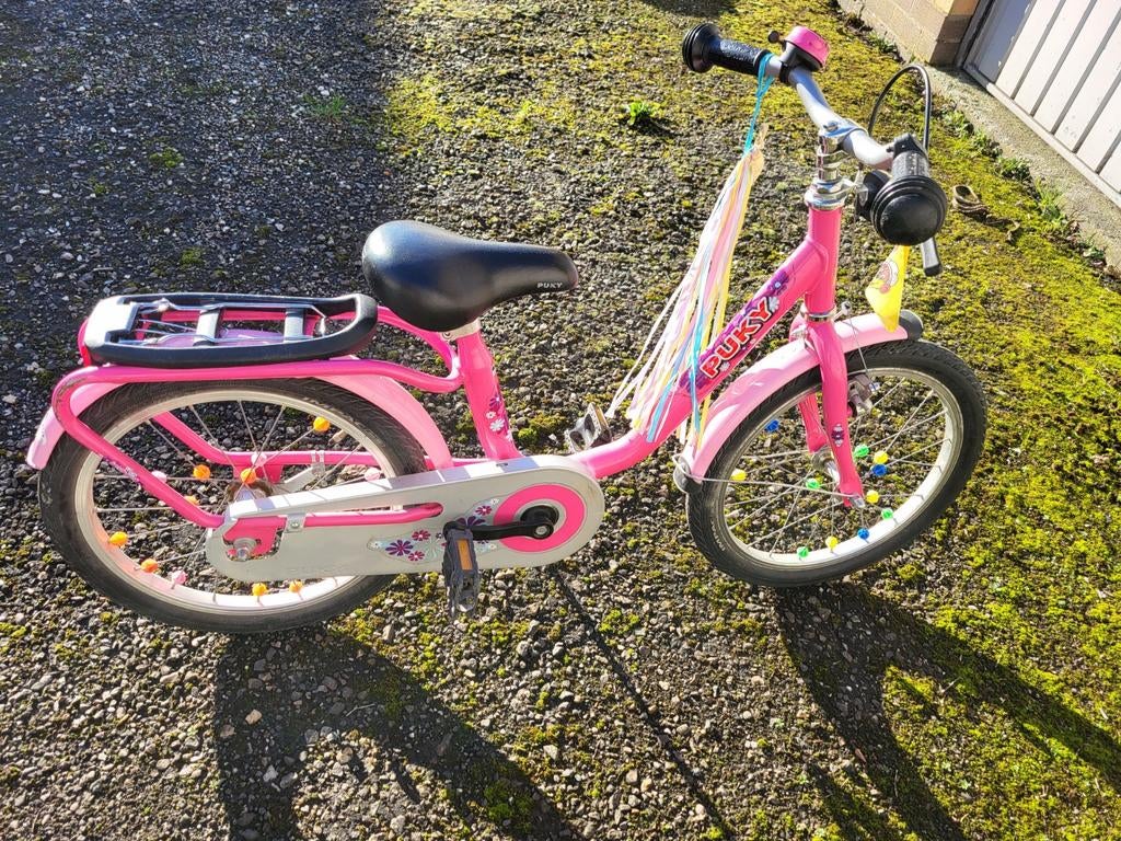 Meisjes fiets Puky, Ophalen
