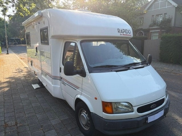 Ford transit rapido, Caravans en Kamperen, Mobilhomes, Chemisch toilet, Standaard zit, Ringverwarming, Ford