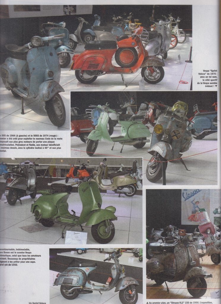 Exposition de Scooters Vespa de collection Autoworld, Verzenden, Gelezen