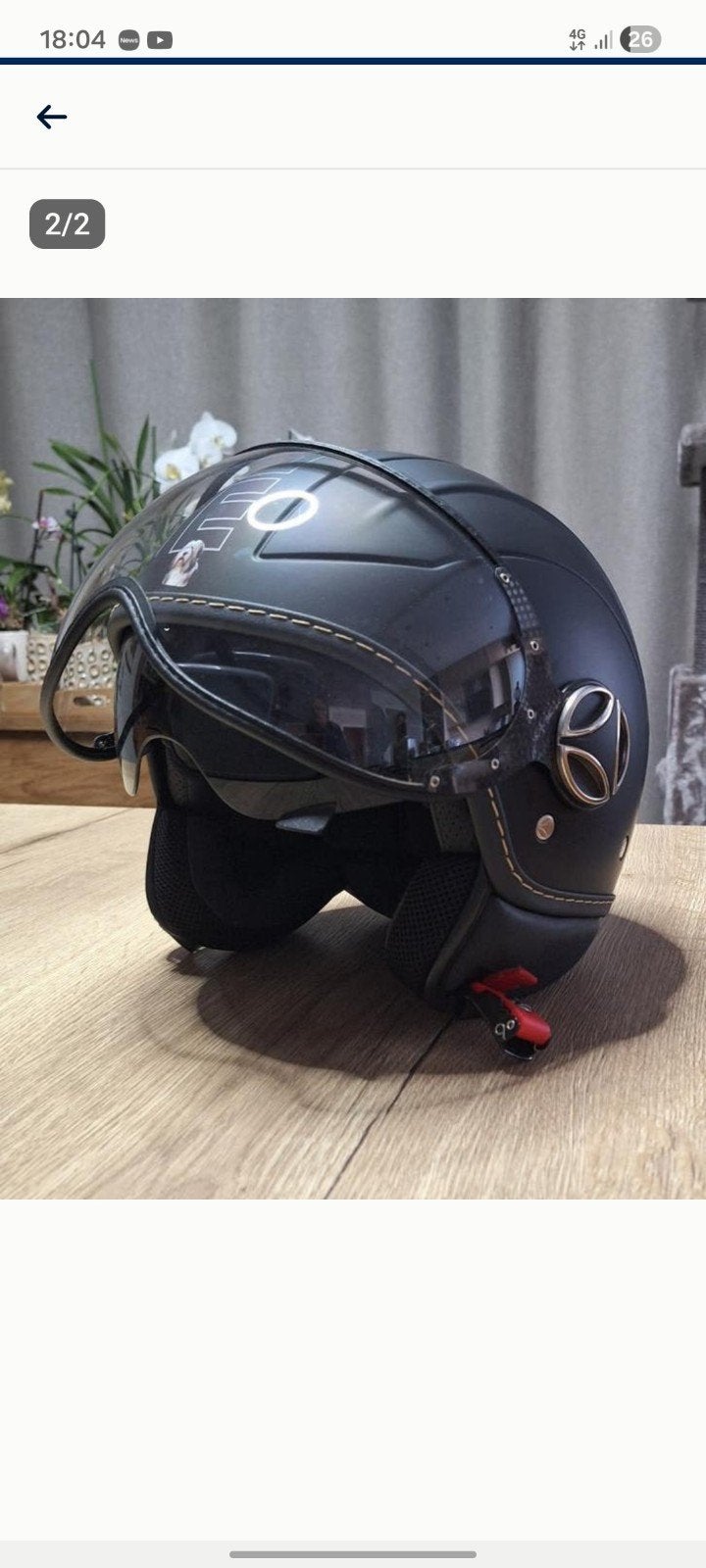 Casque momo, Motos, Enlèvement ou Envoi, L