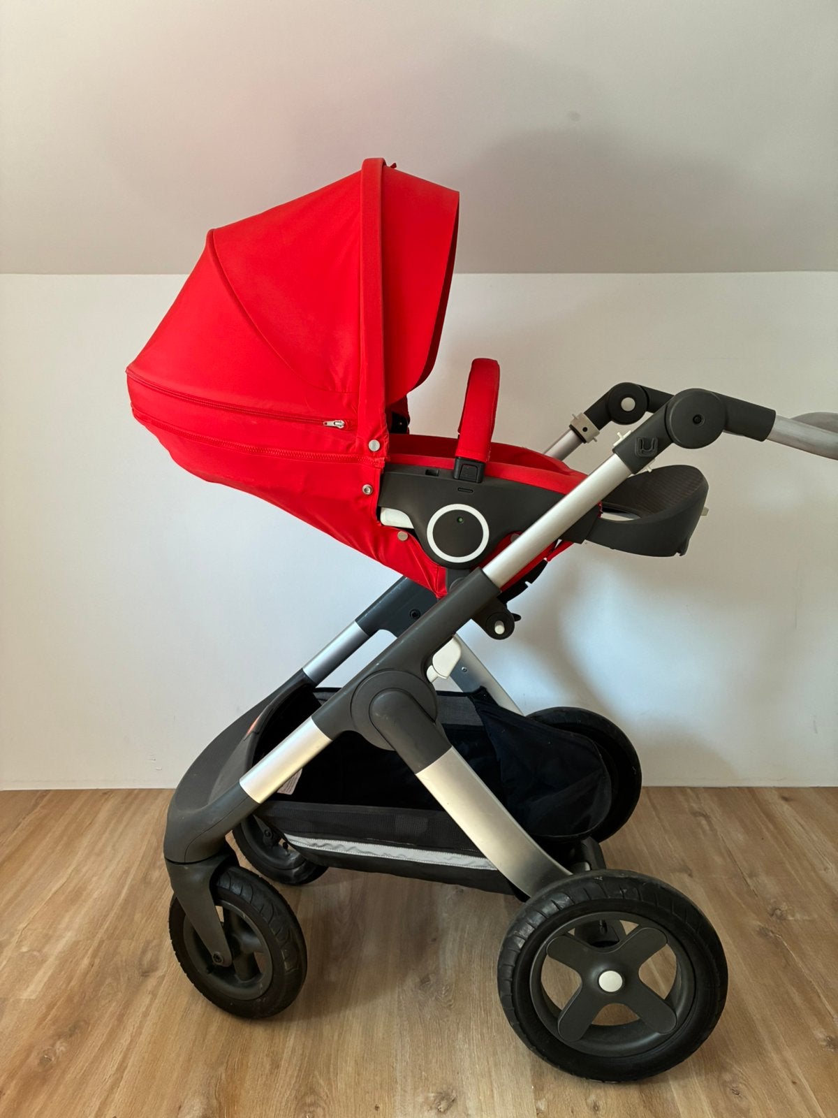 Stokke trailz, Gebruikt, Verstelbare duwstang, Combiwagen, Ophalen
