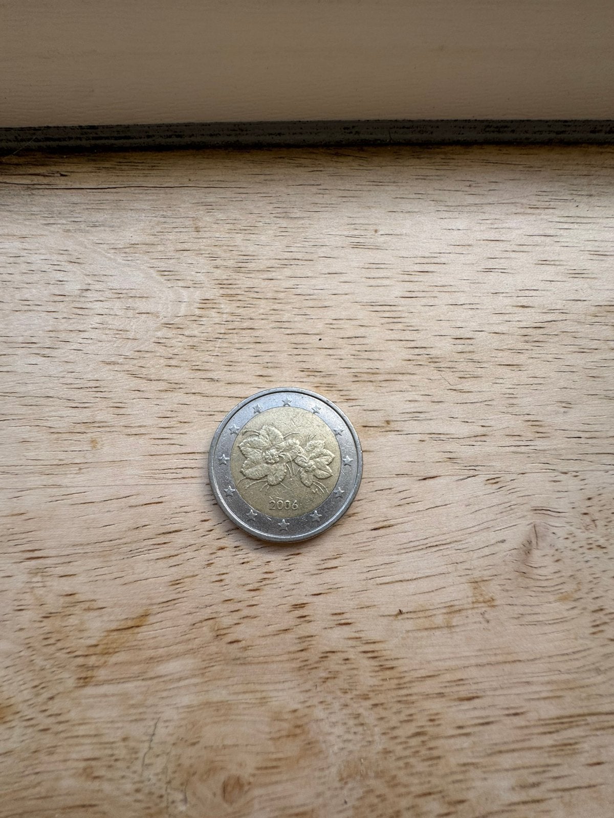 Muntstuk 2 euro bloem, Ophalen of Verzenden, 2 euro