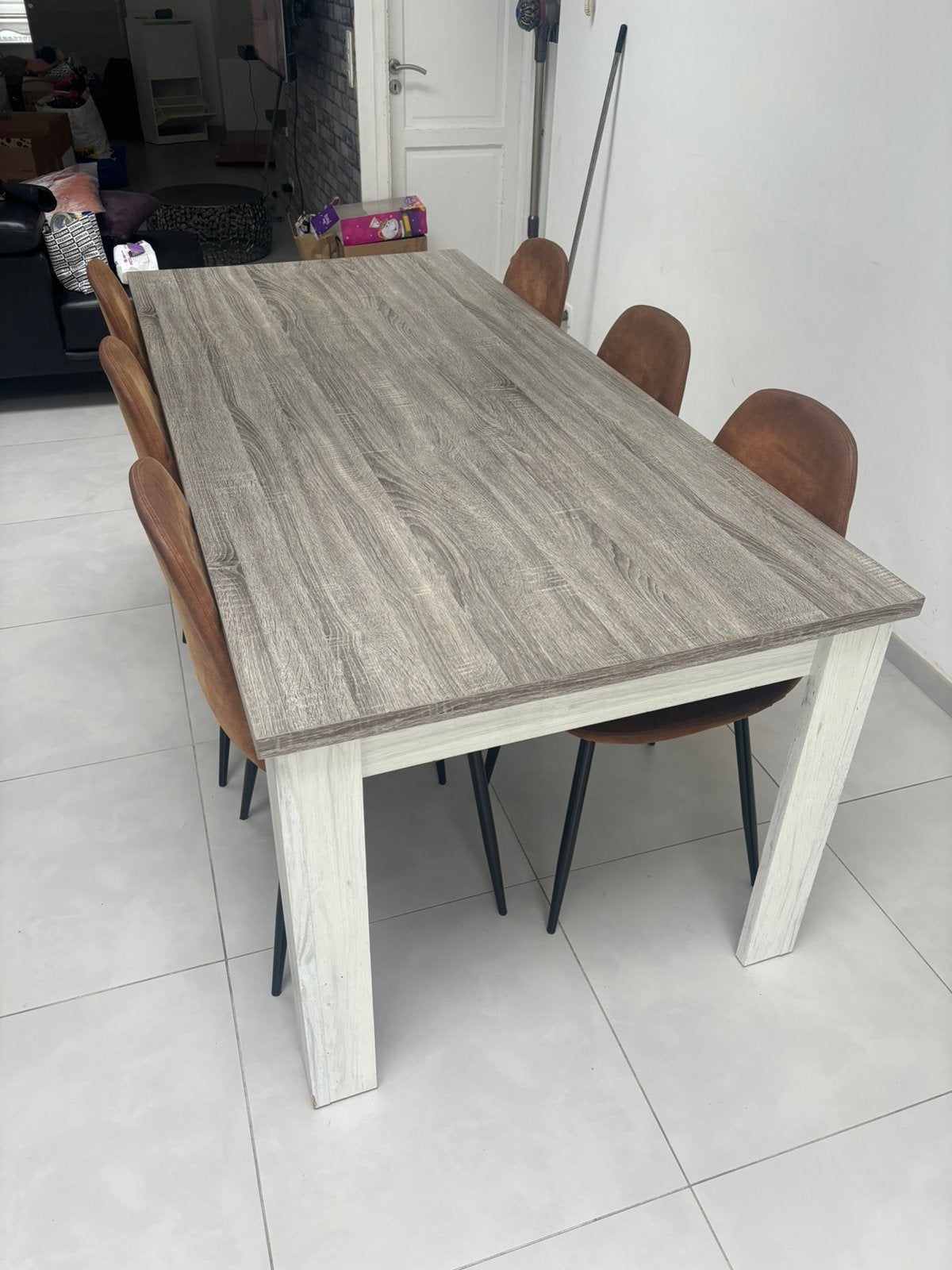 Table 1m90 sur 90, Maison & Meubles, Enlèvement, Comme neuf