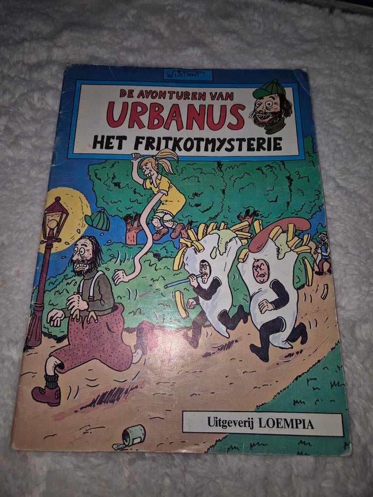 Première édition de la bande dessinée Urbanus 1983, Enlèvement ou Envoi, Comme neuf
