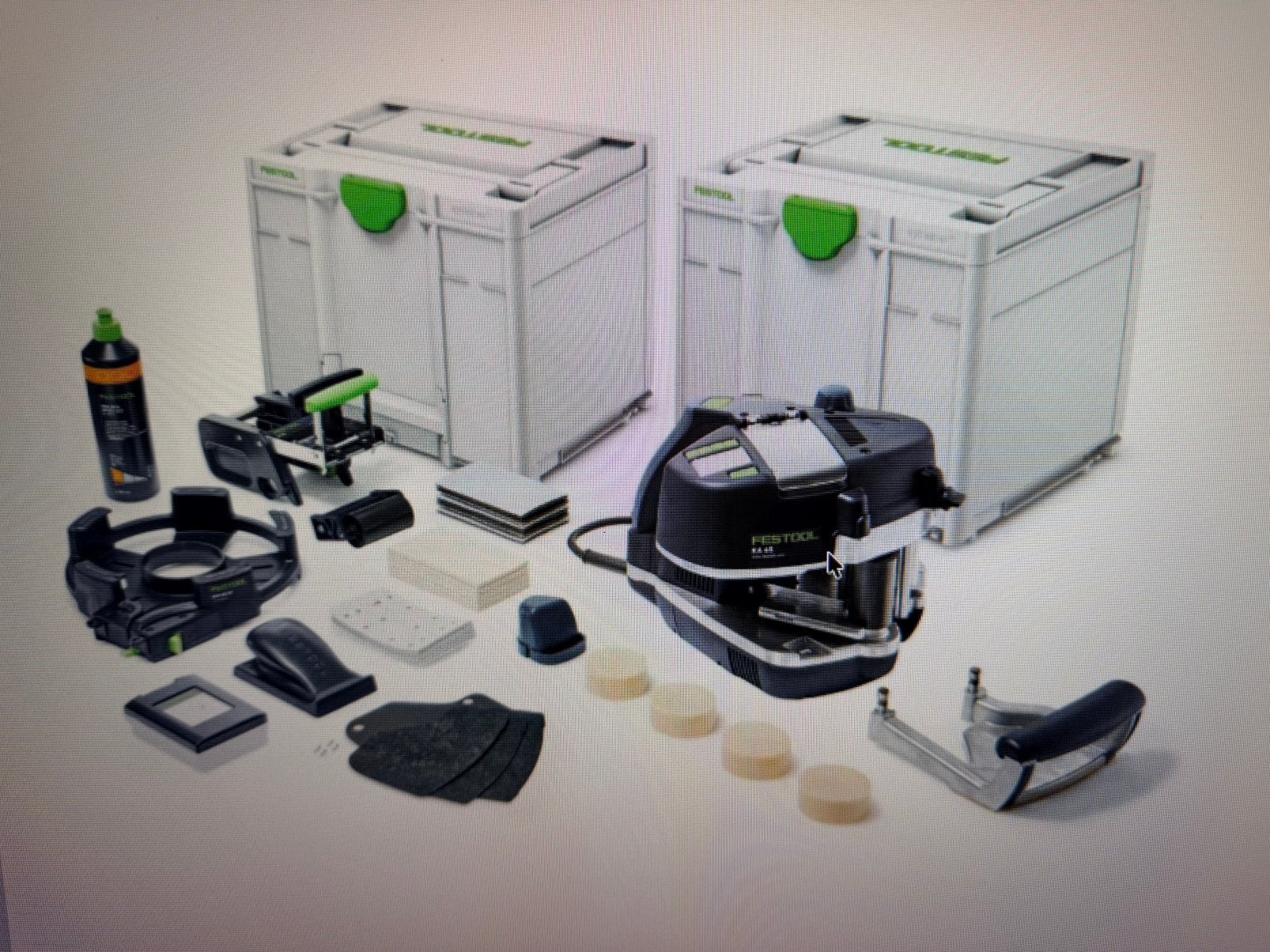 Festool conturo kantenlijmer set in perfecte staat, Ophalen, Zo goed als nieuw