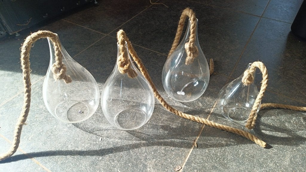 Lot de goutte en verre déco, Enlèvement