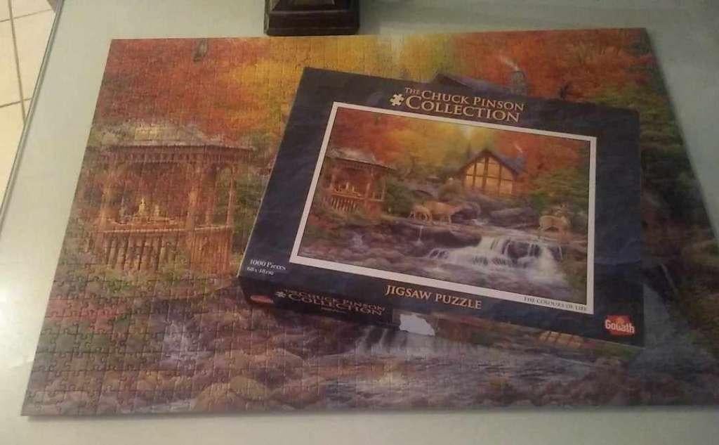 puzzel the colours of life The chuck pinson collection 1000, Enlèvement ou Envoi