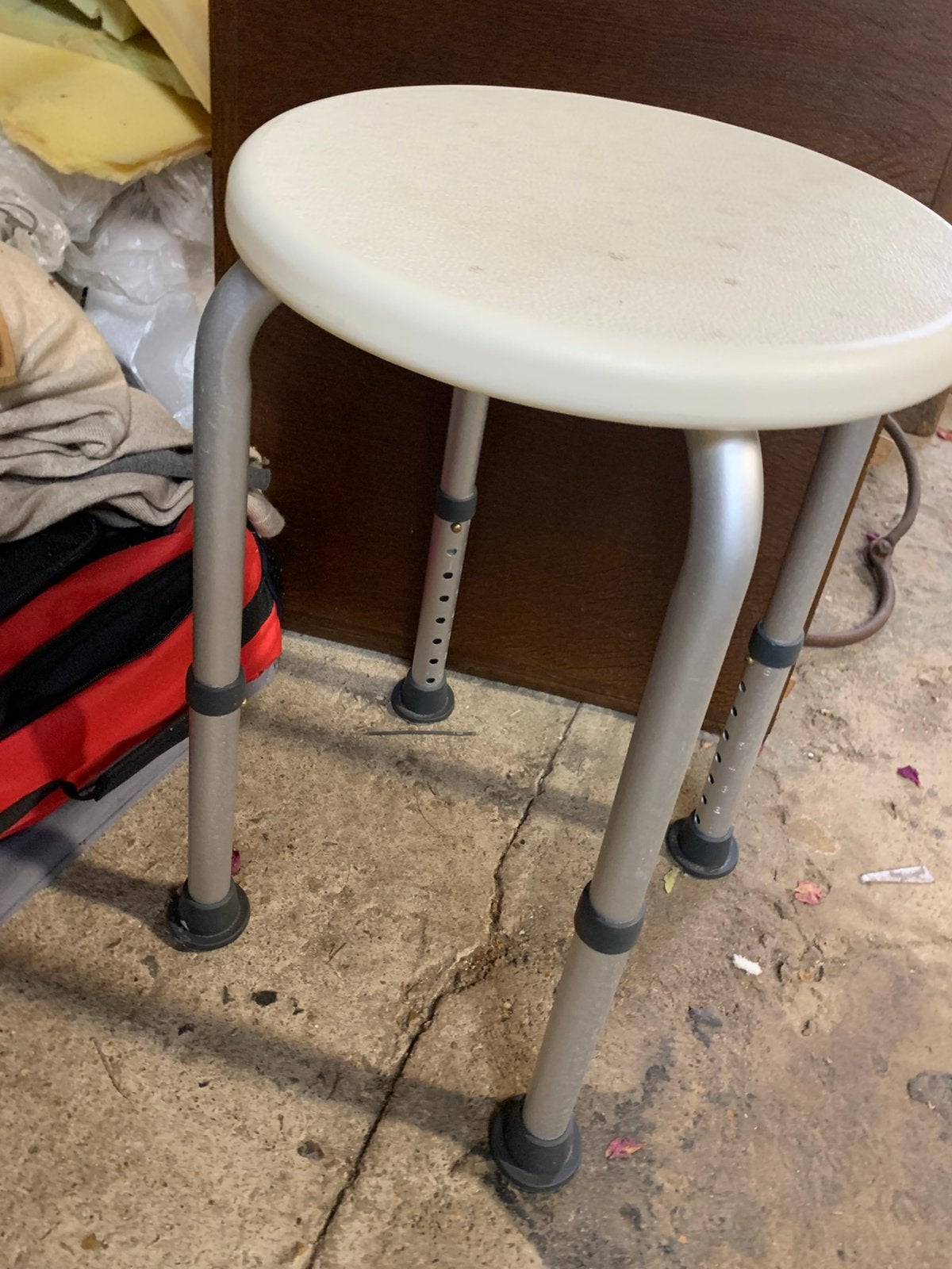 Douche stoeltje hoogte verstelbaar, als nieuw, Ophalen of Verzenden