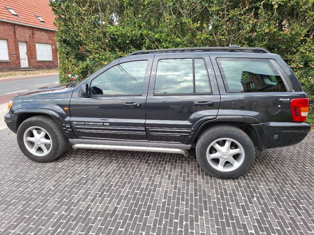Jeep Grand Cherokee limited edition 4.7 V8, Auto's, Automaat, 8 cilinders, Leder, Particulier