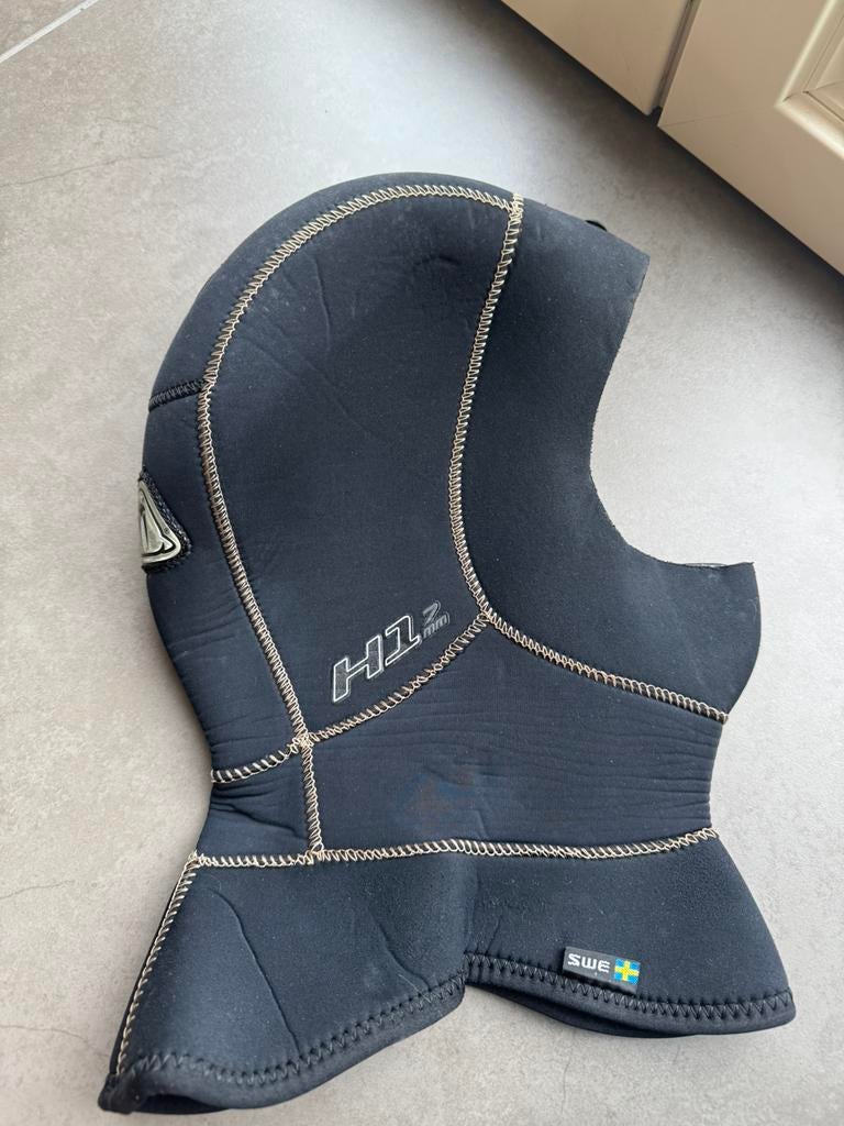Duikkap Waterproof H1 XL 7mm, Watersport en Boten, Duiken, Ophalen, Zo goed als nieuw