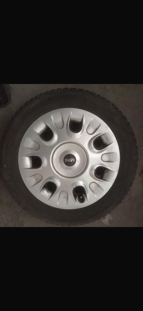 4 pneus Hiver pour Mini, Enlèvement, Comme neuf