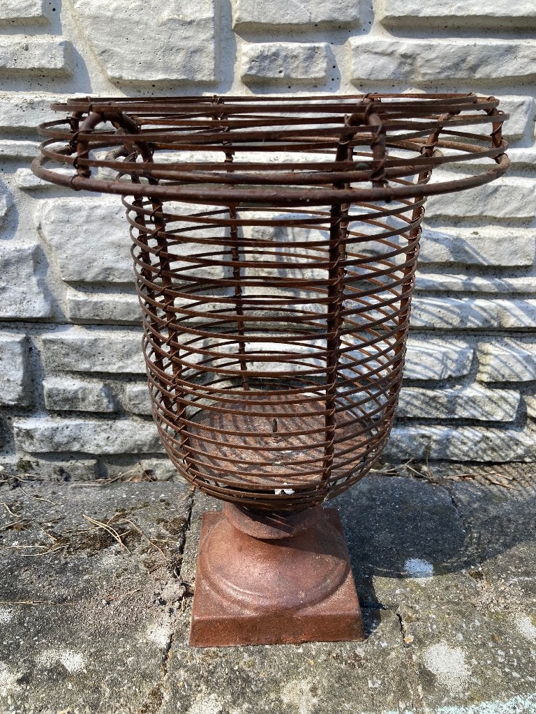 Antieke draadvaas, Antiek en Kunst, Curiosa en Brocante, Ophalen of Verzenden