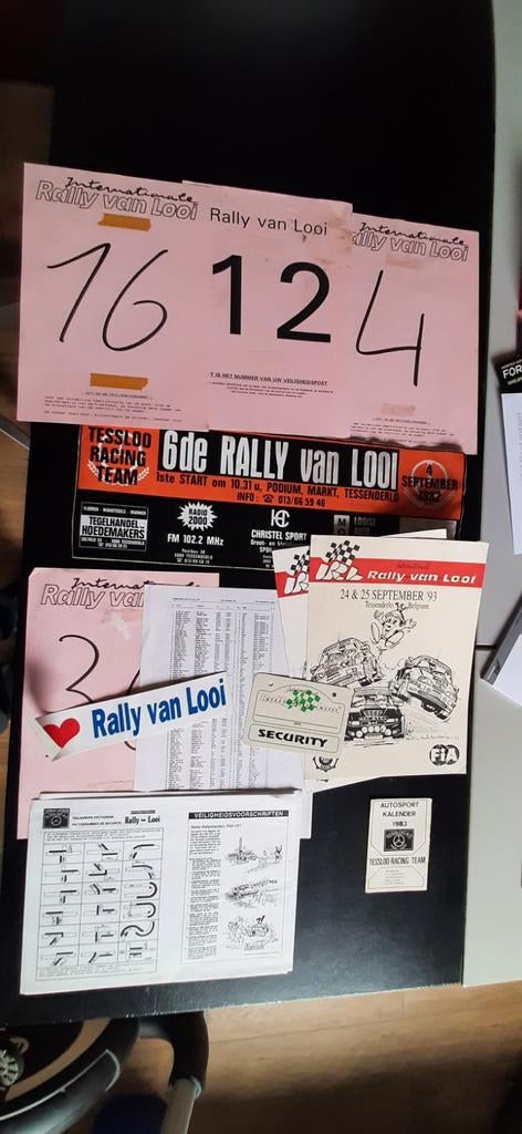Rally van Looi divers, Livres, Enlèvement ou Envoi