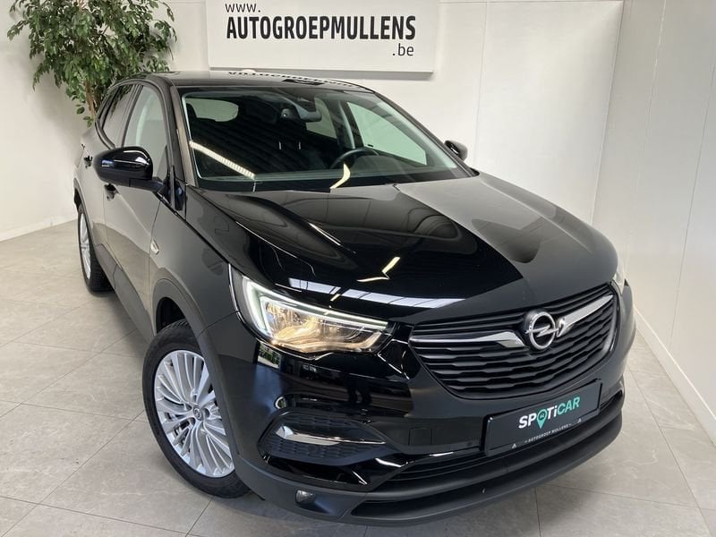 Opel Grandland X Turbo ECOTEC Innovation AUT S/S, Auto's, Stof, Gebruikt, Zwart, 130 pk
