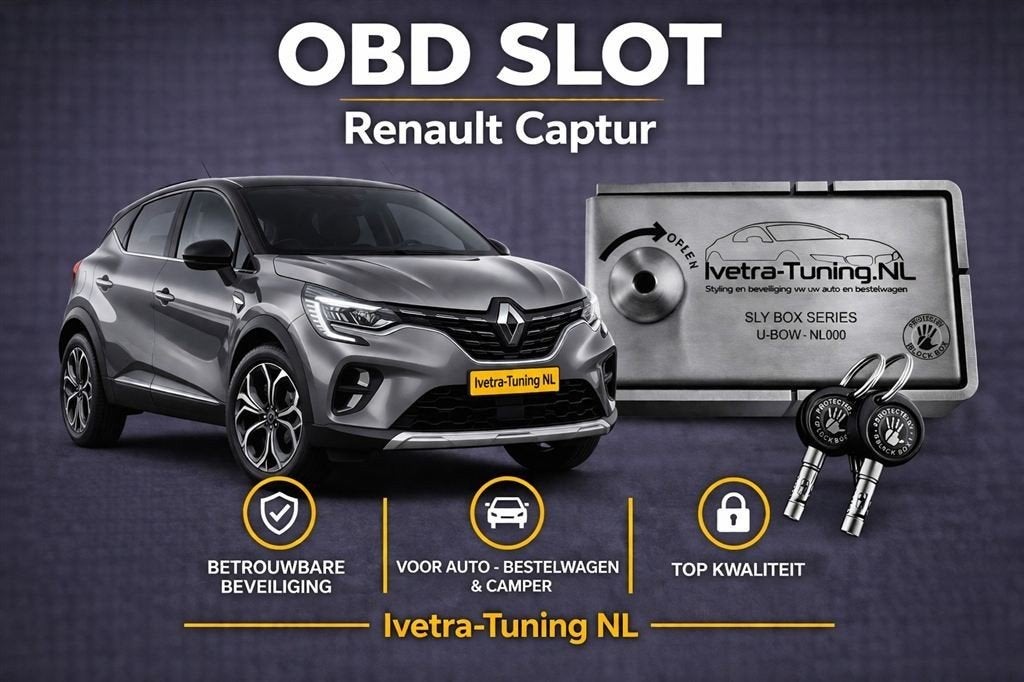 OBD Slot Renault Captur | ODB Lock Renault Captur, Verzenden, Nieuw