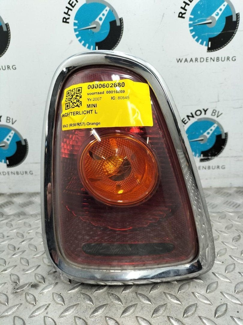 MINI (BMW) MINI R56 1.6 Cooper Chili  ACHTERLICHT L 2007, Auto-onderdelen, Ophalen of Verzenden, Gebruikt, Stiba lid