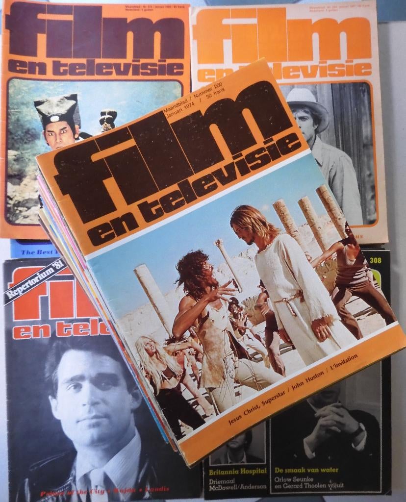 10 jaar televisie en film - 1974 tot 1983 - Maandblad, Verzamelen, Ophalen of Verzenden, Zo goed als nieuw, Film, Overige typen