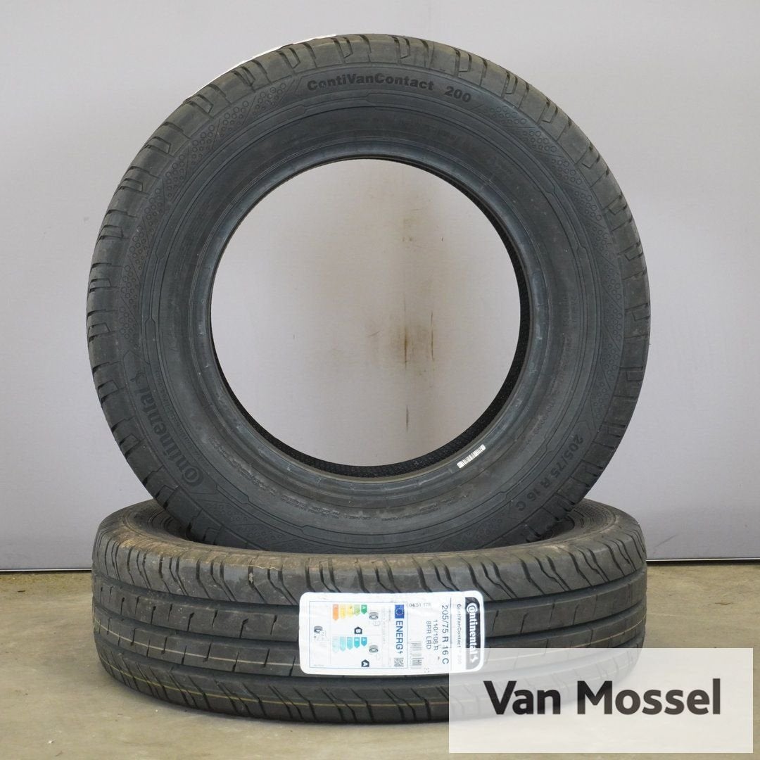 Continental ContiVanContact 200 205/75/R16 C, Auto-onderdelen, Bestelwagen, -, Nieuw, Band(en)