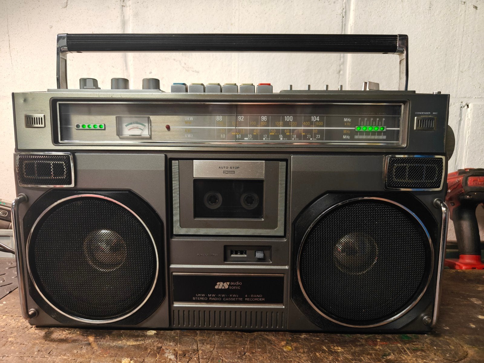 Audiosonic TBS-7050, Ophalen, Radio