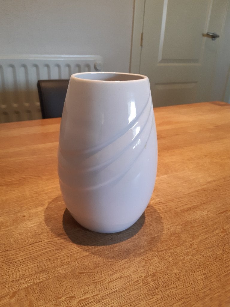 wit vaasje, Maison & Meubles, Accessoires pour la Maison | Vases, Enlèvement ou Envoi, Comme neuf, Blanc