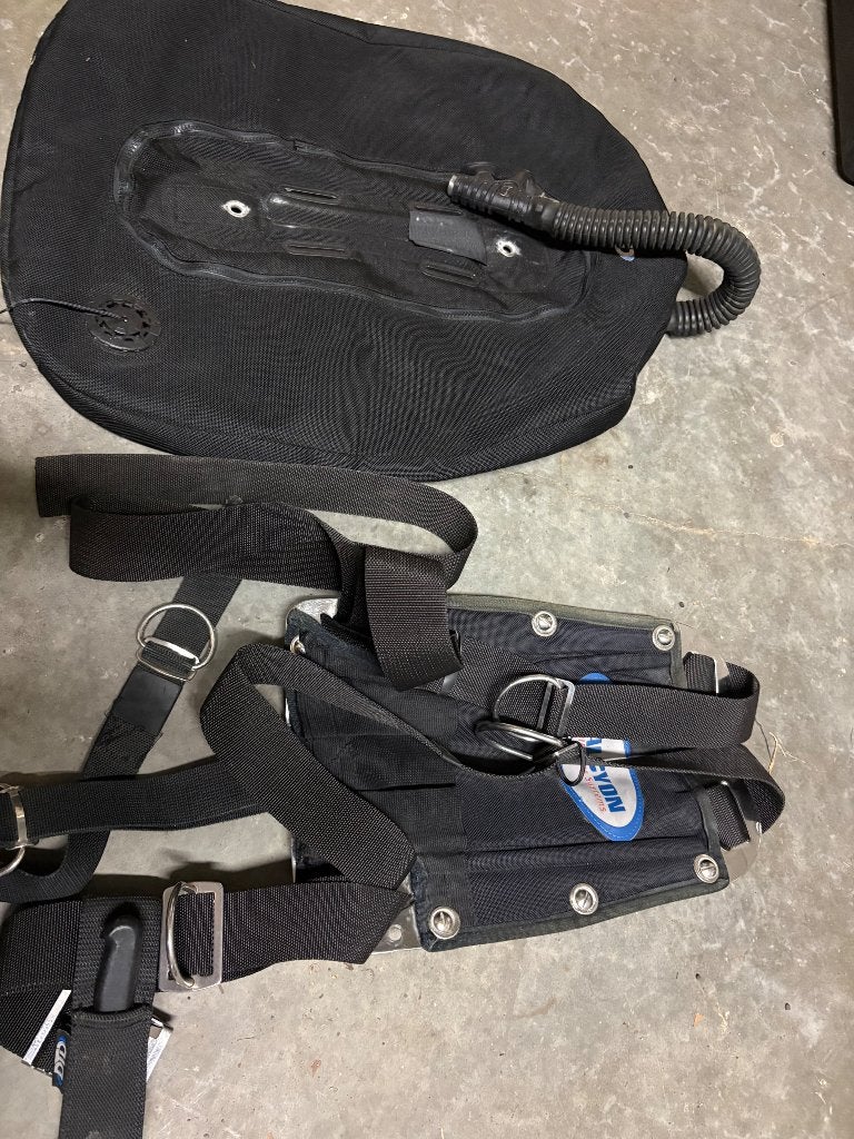 Harnas en wing set, Ophalen of Verzenden, Zo goed als nieuw, Trimvest of Wing