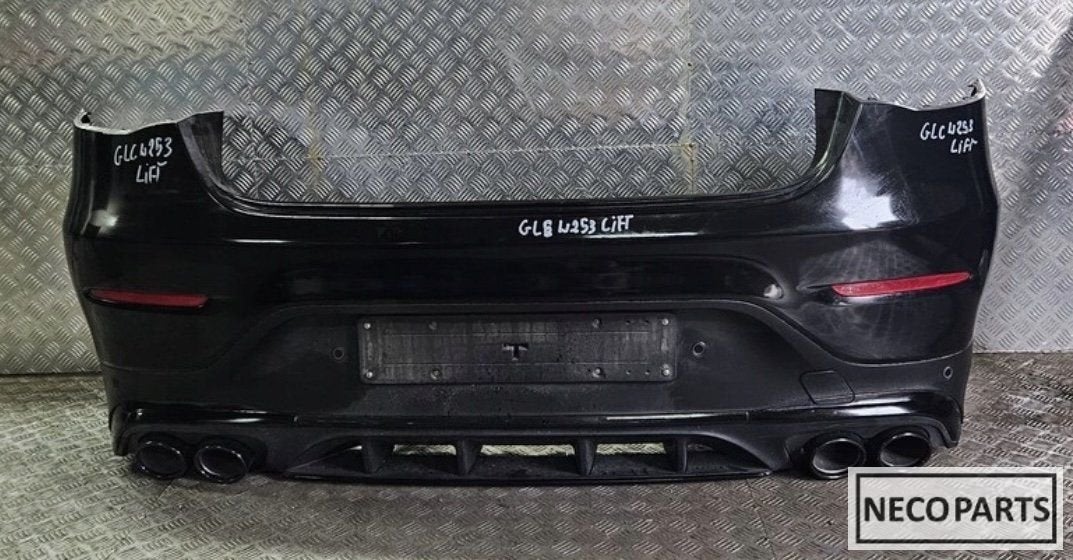 ACHTERBUMPER MERCEDES GLC W253 FACELIFT 43 AMG BUMPER, Gebruikt, Ophalen of Verzenden, Achter, -