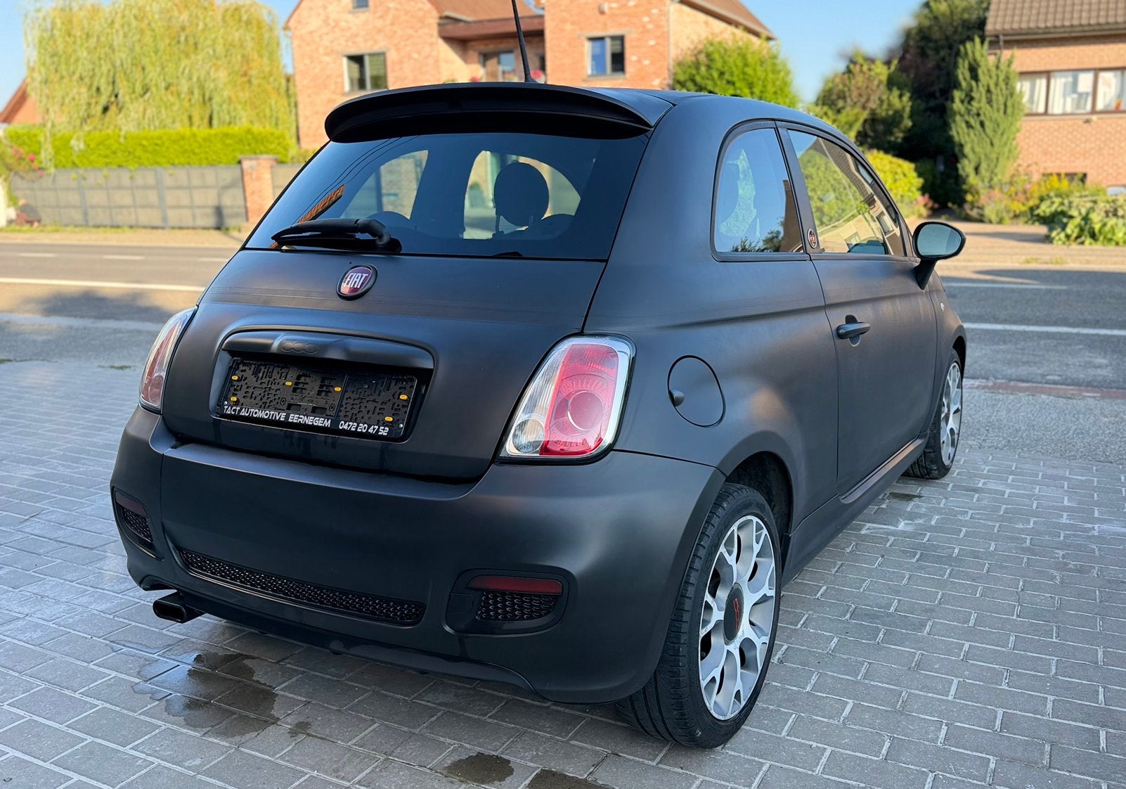 FIAT 500s 0.9T 2014 PRET A IMMATRICULER, Autos, Fiat, Cuir, Achat, Intérieur cuir, Euro 6
