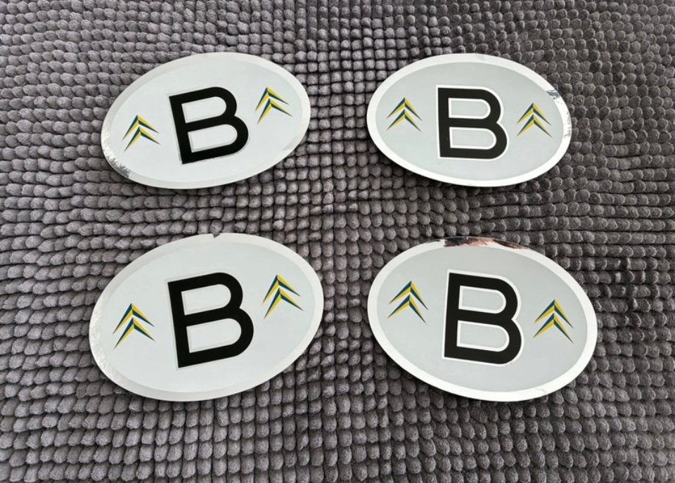 autocollant blason Belgique Citroen '70 '80 ancêtre, Collections, Enlèvement, Neuf, Voiture ou Moto