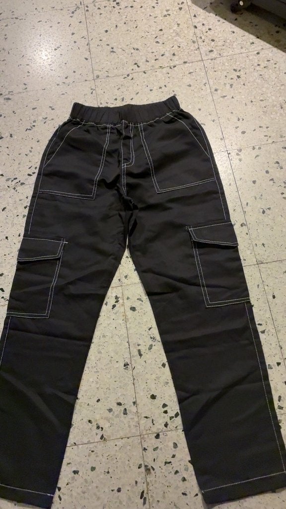 Broek gekoop nieuw, Neuf, Enlèvement, Autres tailles, Noir