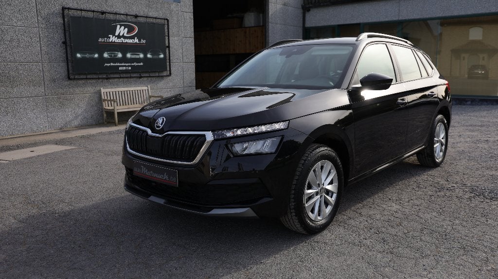 Skoda Kamiq 1,0TSI 2023 Airco-Cruise-PDC-Apple-Alu, Autos, Achat, Euro 6, Entreprise, Kamiq