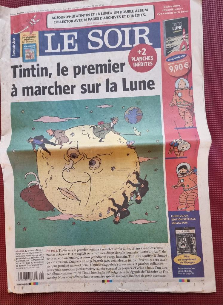 Tintin Le Soir, Livres, BD, Une BD, Enlèvement, Utilisé, Hergé
