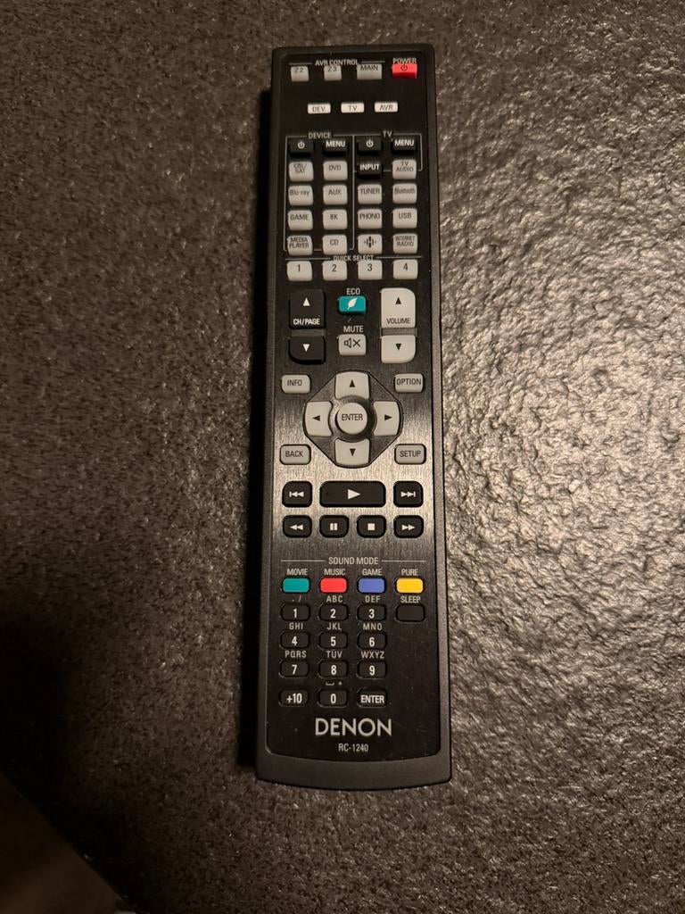 Denon afstandsbediening - Nieuw, Ophalen of Verzenden, Nieuw, Receiver of Versterker