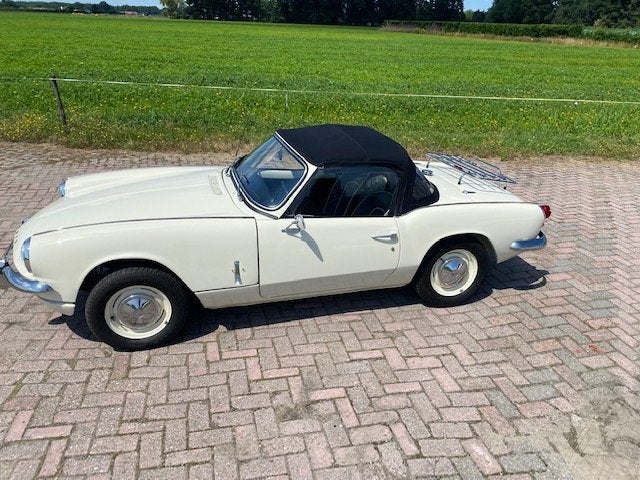 Triumph Spitfire MK III 1300 1968 Wit body off.., Auto's, Cabriolet, Wit, Handgeschakeld, Particulier