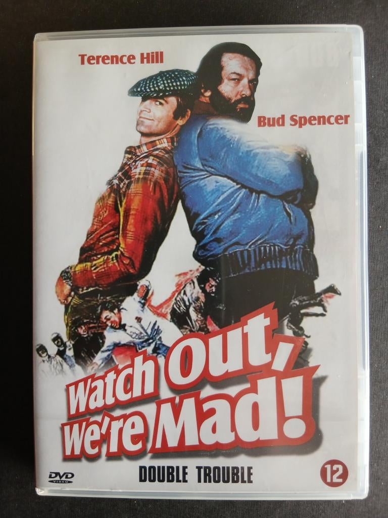 Watch out, we're mad! (1974) Bud Spencer, Terence Hill, Cd's en Dvd's, Dvd's | Klassiekers, 1960 tot 1980, Ophalen of Verzenden