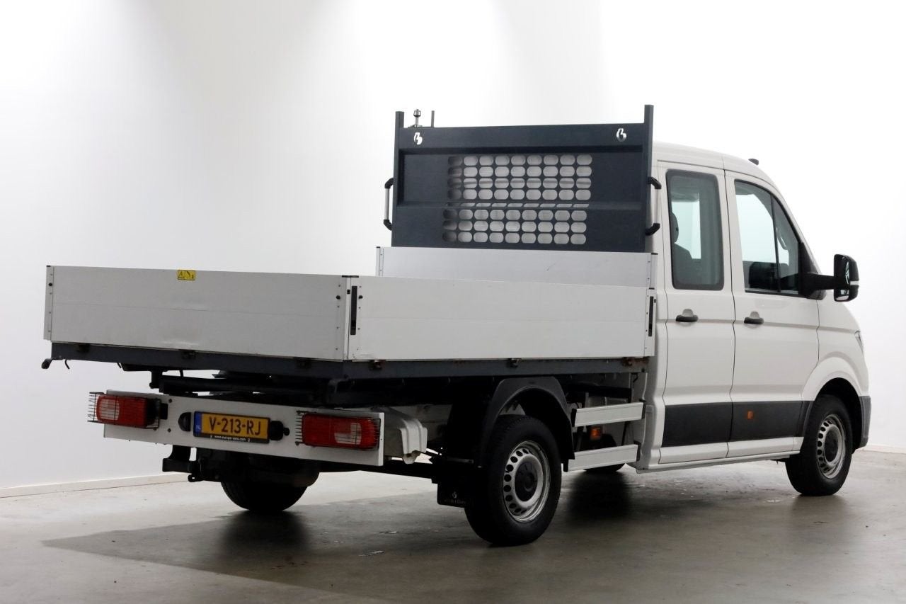 Volkswagen Crafter 35 2.0 TDI E6 L2H1 D.C. Van den Born Kipp, Auto's, Wit, Bedrijf, Onderhoudsboekje, Te koop