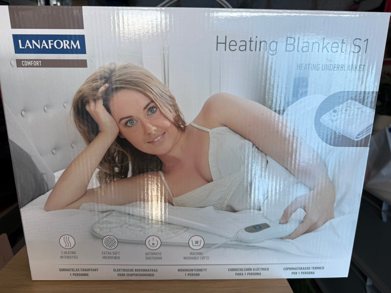 Lanaform elektrisch warmte deken 1 persoon (nieuw in doos), Ophalen of Verzenden, Nieuw