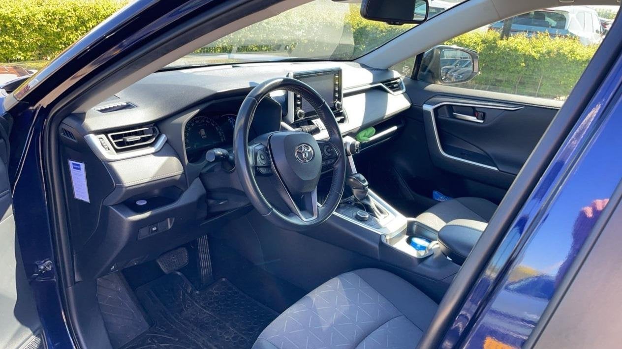 Toyota RAV4 2.5 VVT-i Hybrid Active E-CVT | Trekhaak | Achte, Auto's, Toyota, Stof, Gebruikt, 129 g/km, 4 cilinders